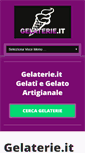 Mobile Screenshot of gelaterie.it